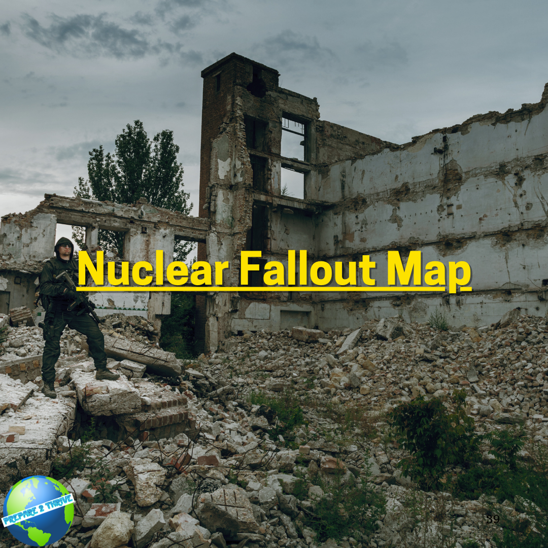 Nuclear Fallout Map