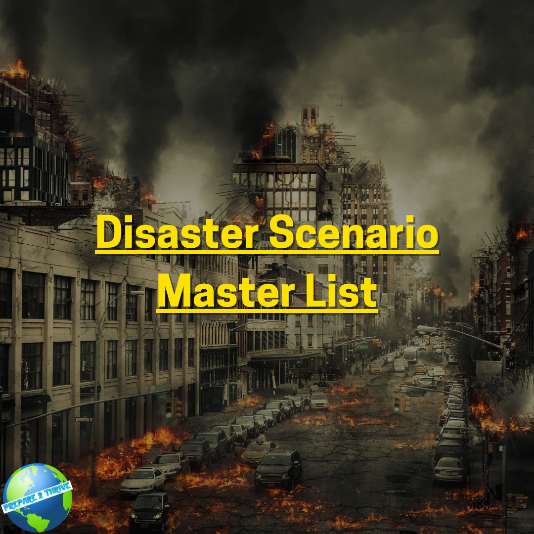 Disaster Scenario Master List
